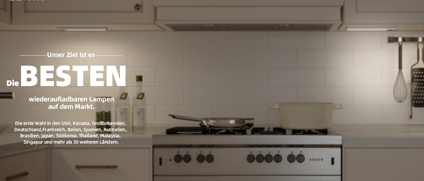 Світлодіодні настільні лампи EZVALO бездротові, 2 шт., IP65, USB-C, диммер сенсорний, 3 режими світла, для дому та кемпінгу (Чорні)