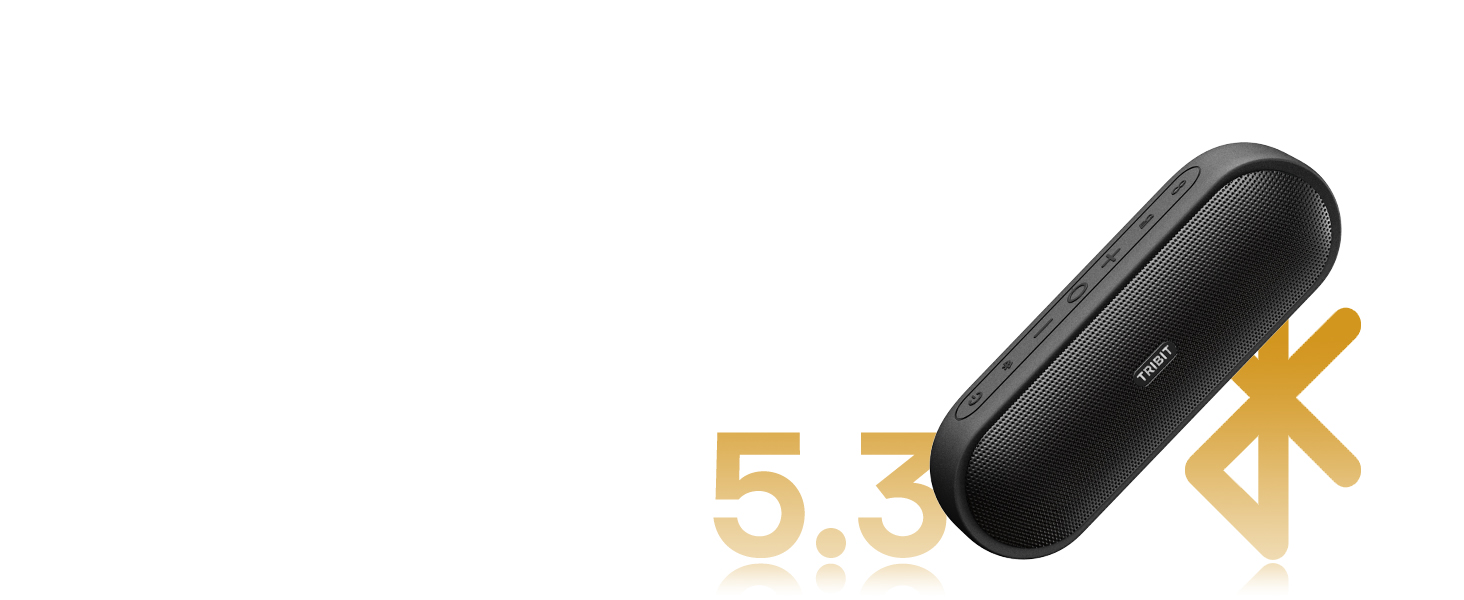 Tribit XSound Plus 2: Портативна Bluetooth колонка 30W з XBass, IPX7, 24 год, чорна
