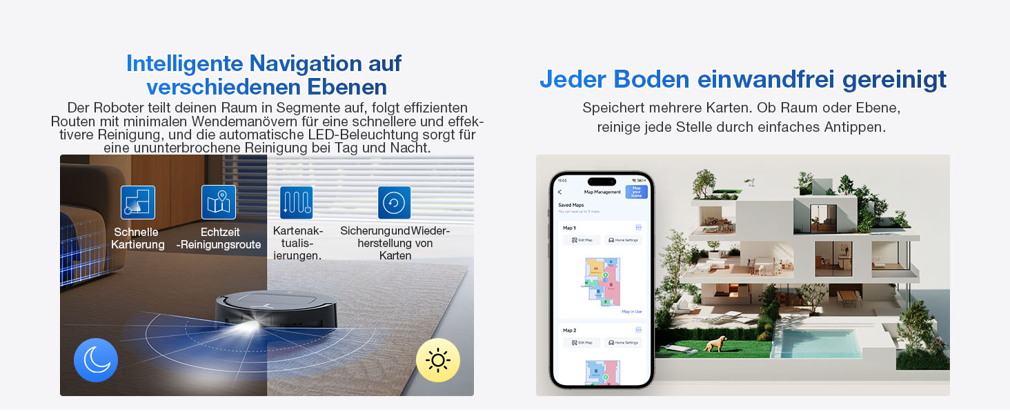 Робот-пилосос ECOVACS DEEBOT T80 Omni з функцією миття підлоги, 18000 Па, OZMO Roller, автоматичне миття моп, ZeroTangle 3.0, миття гарячою водою 40-75°C, чорний