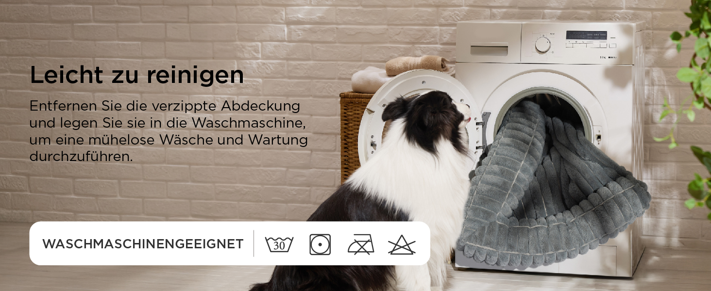 BEDSURE Лежанка для собак великих порід - ортопедична лежанка для собак 91x68x20 см з м'яким флісовим покриттям, ковзаюча лежанка з високим бортиком сірого кольору L 91 x W 68 x H 20 см