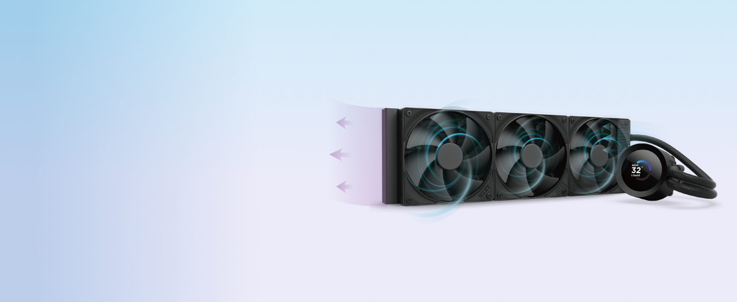 NZXT Kraken Z240 - Рідинна система охолодження CPU з LCD-дисплеєм, чорний