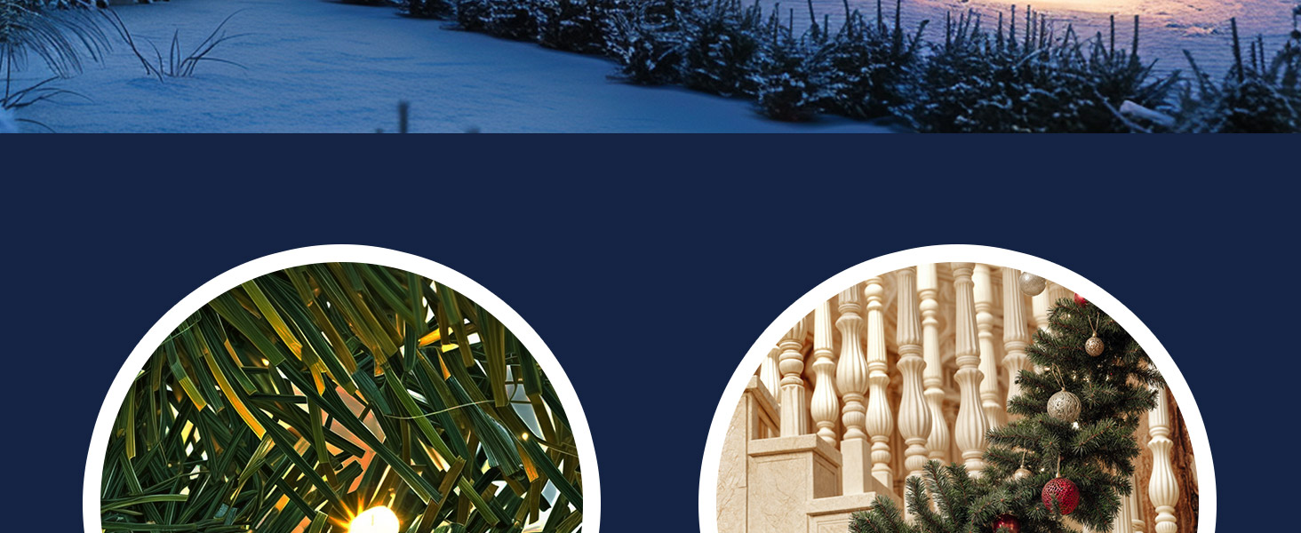 Гірлянда святкова CASARIA 5м, 100 LED, тепле біле світло, для декорування приміщень та вулиці