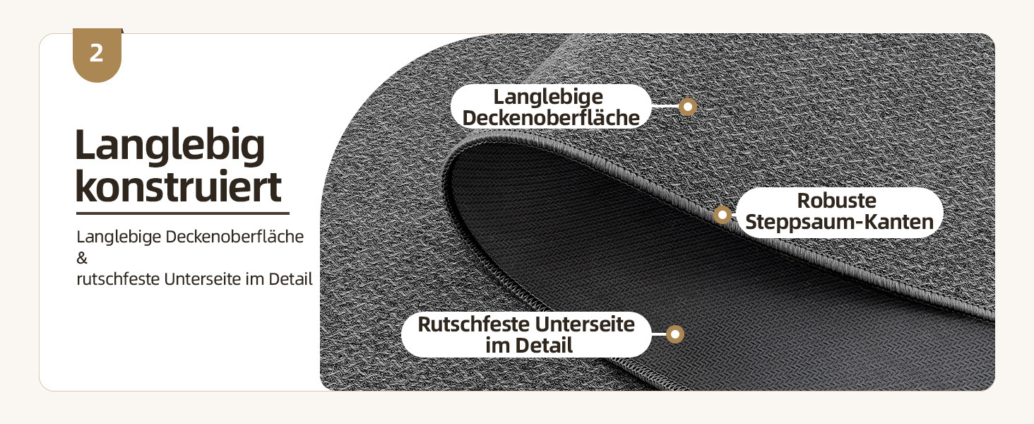 Тонкий килимок для входу COLOR&GEOMETRY, протибризковий та протиковзкий килим у передпокою, темно-сірий, 92 x 142 см
