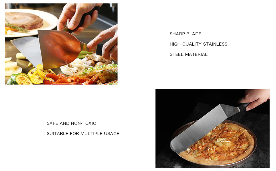 Набір шпатлів для грилю MUJUZE з нержавіючої сталі: аксесуари для планки, тепаньякі та кемпінгу. Подарунок для чоловіків та папи