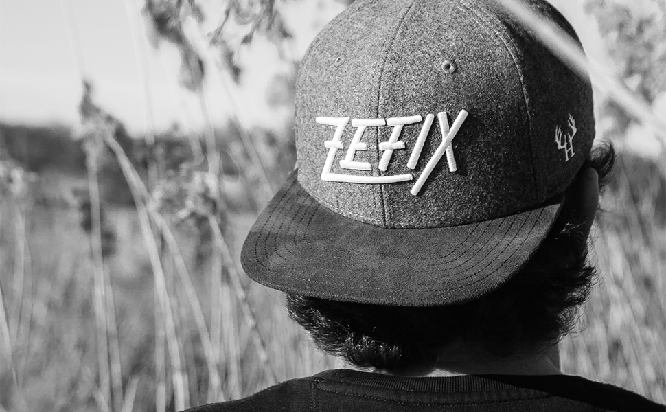 Кепка Snapback Bayerisches Zefix Filz, темно-сіра, універсальний розмір