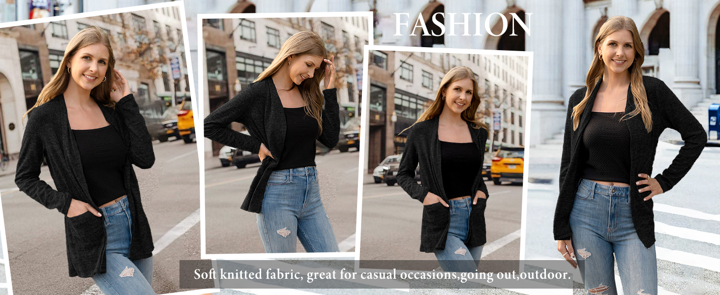 Жіноча легка в'язана жилетка VOTEPRETTY, сірий колір, розмір L