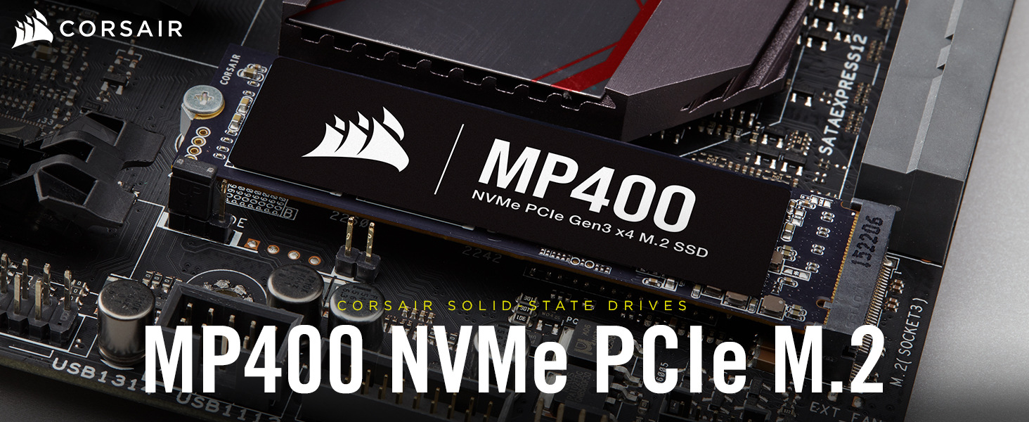 SSD Corsair MP600 CORE XT 2TB M.2 PCIe Gen4 NVMe – Швидкість до 5900 МБ/с, QLC NAND, для ноутбуків та ПК