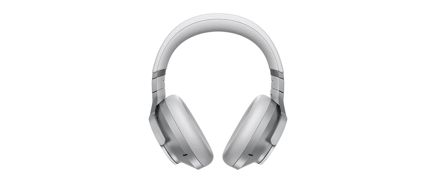 Навушники Bluetooth Technics EAH-A800E-S сріблясті з шумозаглушенням та мікрофоном, складані, Over-Ear
