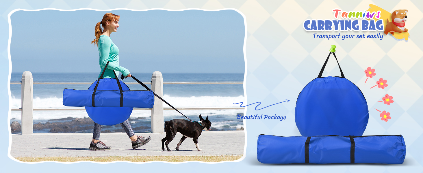 Набір для аджиліті для собак 70 елементів: 8 шлагбаумів, стрибкова петля, м'яч, ящик для перерви, сумка для ласощів, переносна сумка. Розвиває інтелект.