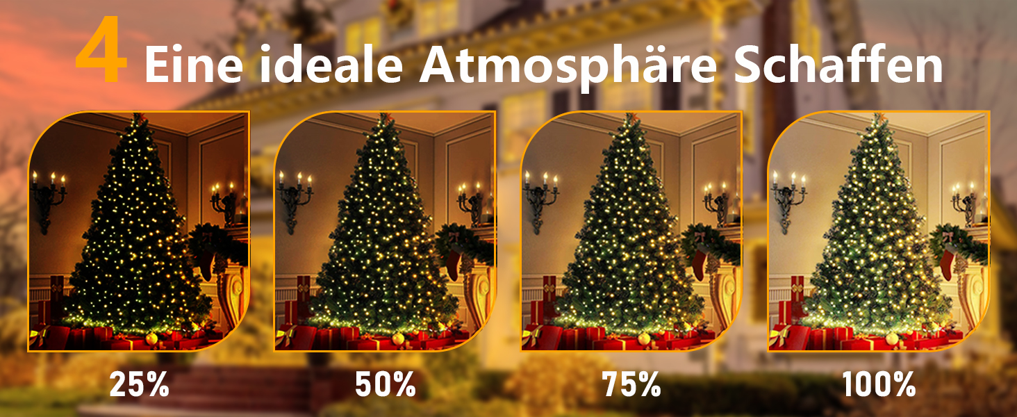 LED гірлянда на батарейках для дому та вулиці, 100 LED, з пультом, таймером, IP65, 25м, тепле світло