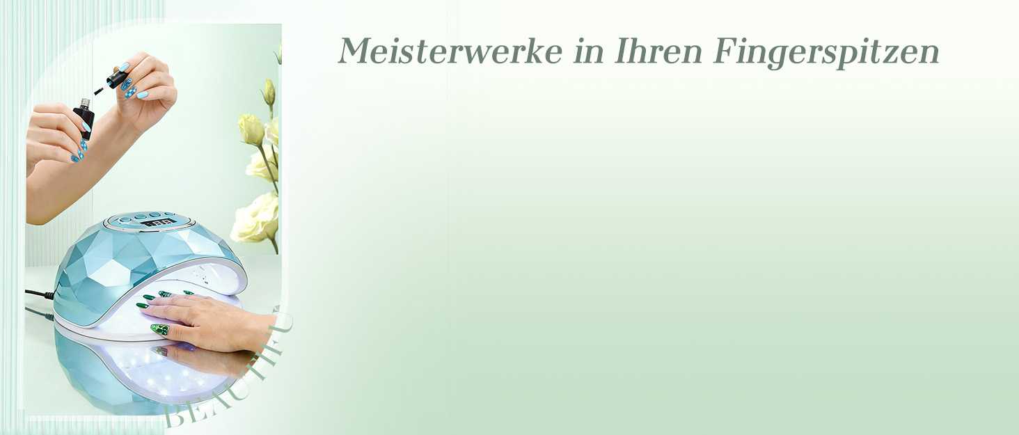 Лампа для сушіння нігтів Janolia 86W UV LED з сенсором та LCD дисплеєм для гель-лаку, професійна, з таймером, для нігтів рук та ніг