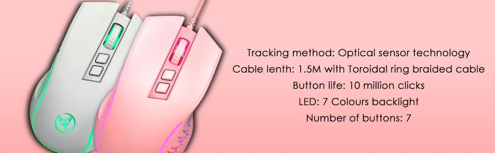 Ігрова комбо клавіатура та миша XINMENG з RGB підсвічуванням, мишка з 3600 DPI, Panda серія, для PS4/Windows/PC/Mac/Laptop
