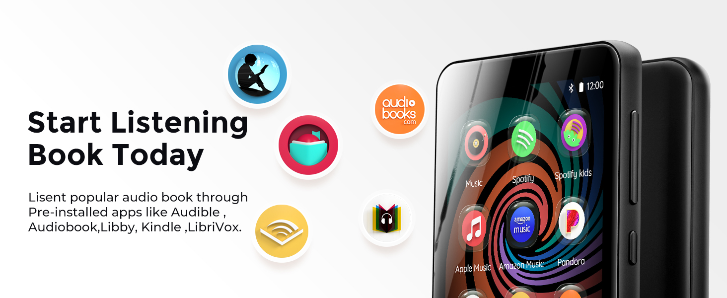 MP3 плеєр Innoasis з Bluetooth та WiFi, 4