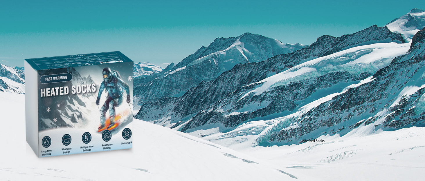 Гріючі шкарпетки з підігрівом, 5000mAh, 4 режими температури, USB, для катання на лижах, велосипеді, риболовлі, кемпінгу, унісекс, 35-45 EU