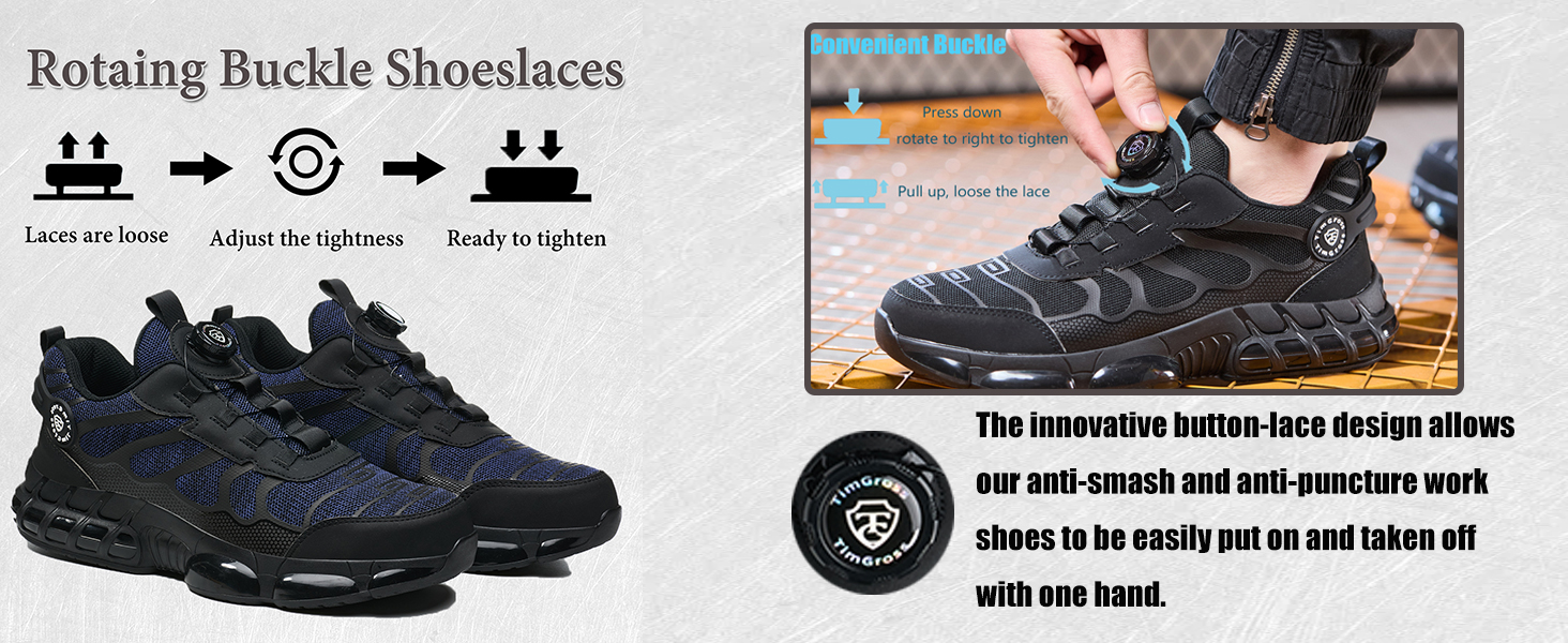 Чоловічі робочі черевики з металевим носком, чорні. Легкі, дихаючі, з поворотним закриттям. Захисні черевики 46 EU