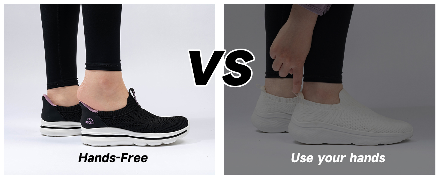 Жіночі сліпони: зручні кросівки для ходьби, бігу та фітнесу. Модель 2643, чорний колір, розмір 40 EU