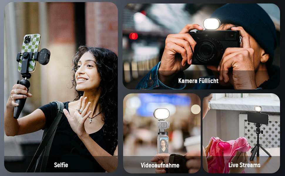 NEEWER RGB LED панель для відеозйомки, 8W, 2700K–7500K, портативна, з регулюванням кольору, CRI 97, 4000mAh, металева, для DSLR, стрімінгу, відеозйомки