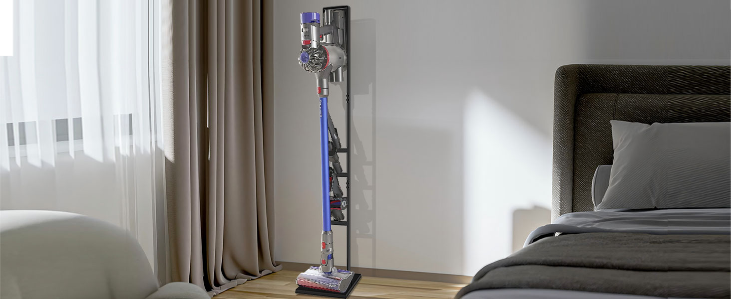 Підставка для пилососа OUTBROS, сумісна з Dyson Gen5 V15s V15 V12 Slim V11 V10 V8 V7 V6, органайзер аксесуарів, чорний