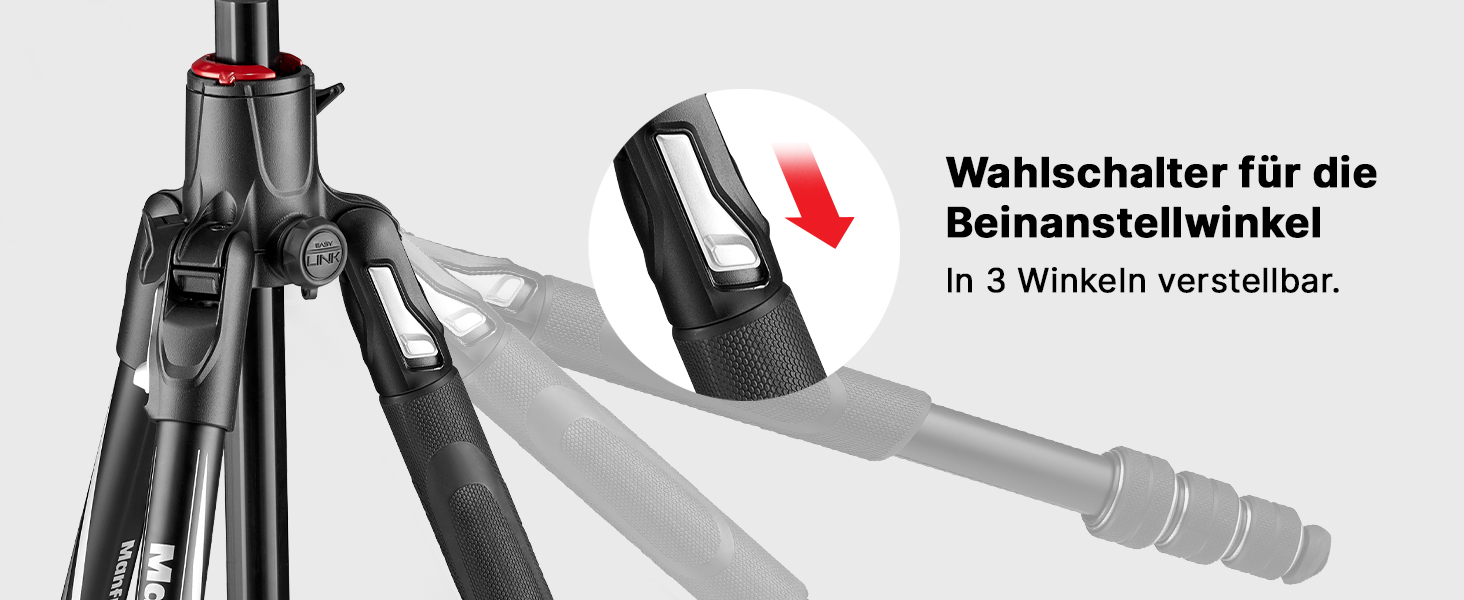 Штатив Manfrotto Befree GT XPRO з алюмінієвою ніжкою та кульковою головкою 496, Twist Lock, для DSLR та беззеркальних камер