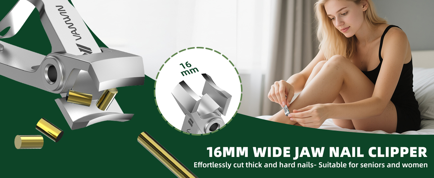 Кусачки для нігтів великого пальця ніг Nagel (Німеччина) 37мм, сталь, для чоловіків та літніх людей