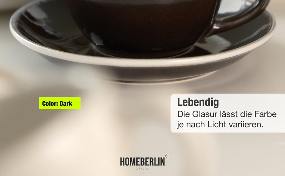 Набір кавових чашок Barista Pro Cappuccino 200мл - 4 шт. Преміум якість, ручна робота, з підставками. Кераміка Steingut.