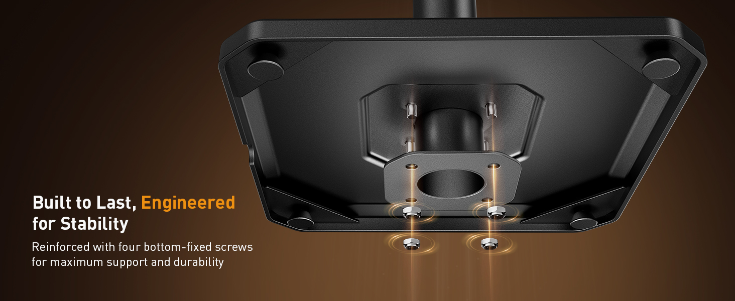 Підставка для колонок Perlegear PGSS12 - пара, регульована висота 83.8-106.7 см, для сателітів, з кабелеуправлінням, 6 кг