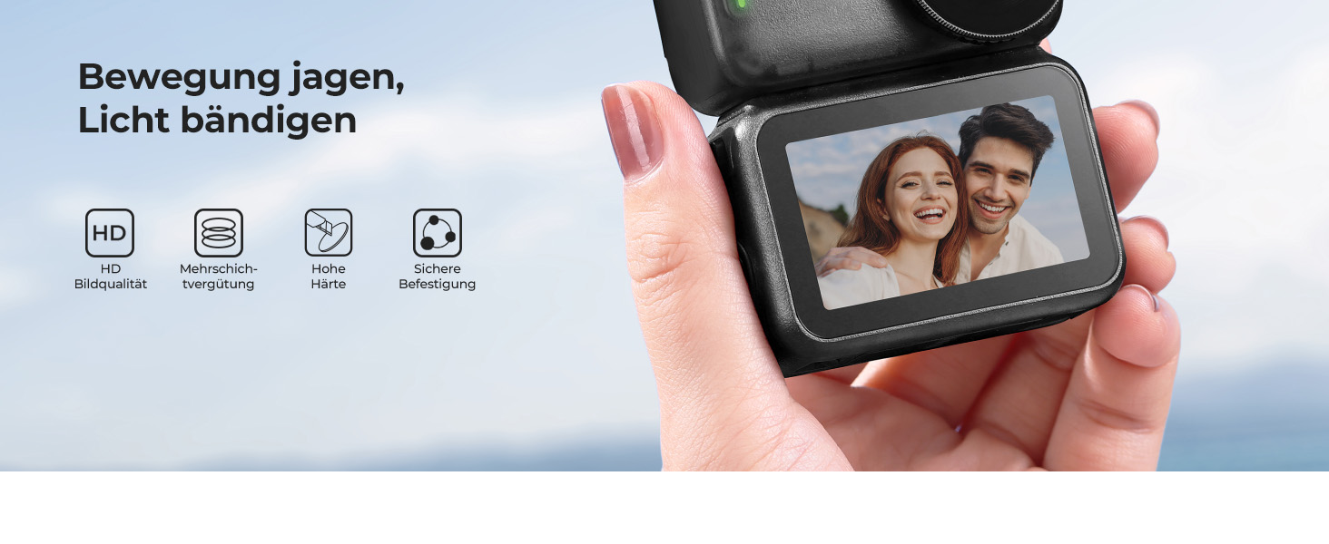 Набір світлофільтрів K&F Concept ND8, ND16, ND32, ND64, ND256 та CPL для DJI Osmo Nano — набір нейтрально-сірих фільтрів з HD-скла та алюмінієвою рамою, FD151