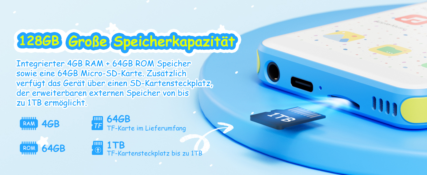 MP3 плеєр 128GB з Bluetooth та WiFi, 4.0