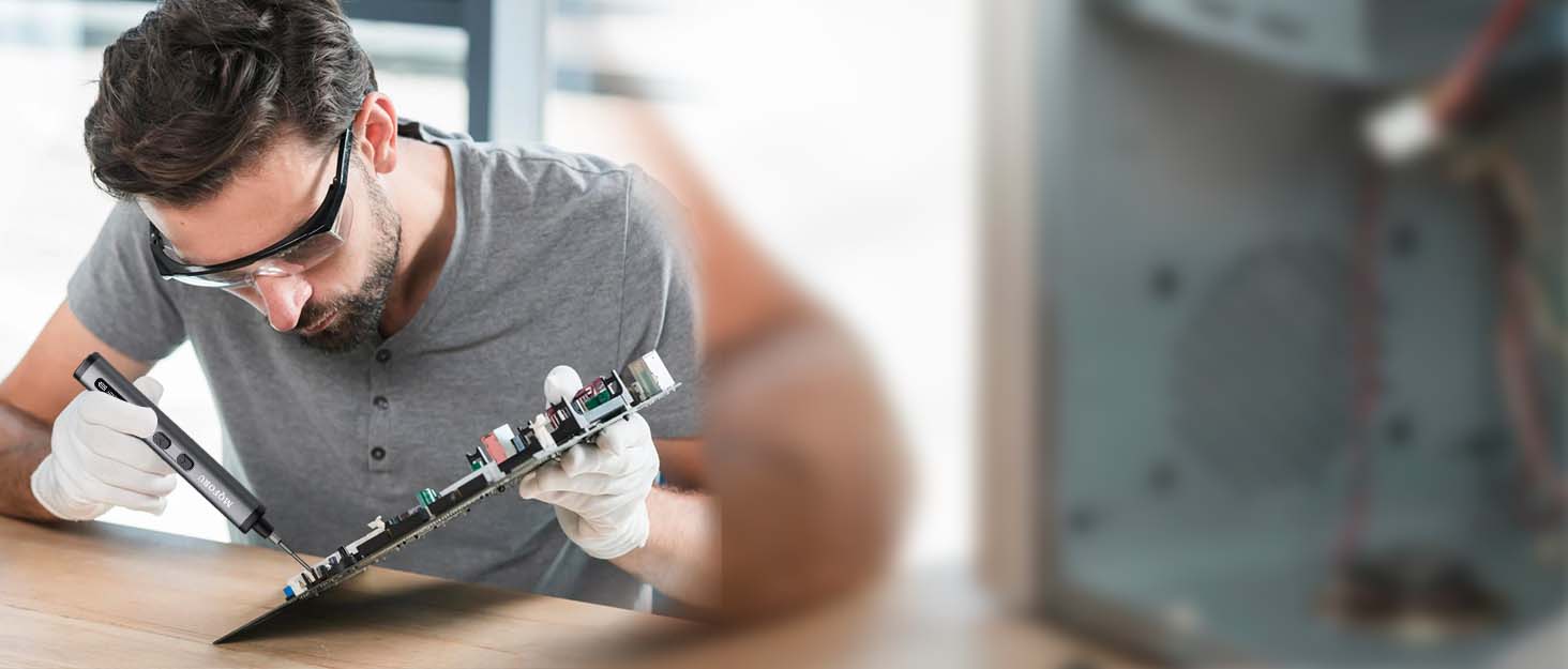 Набір мініатюрних електричних викруток MQFORU 78 в 1 з 72 бітами, 5 режимів крутного моменту, LED-підсвічуванням для ремонту телефонів, годинників, камер