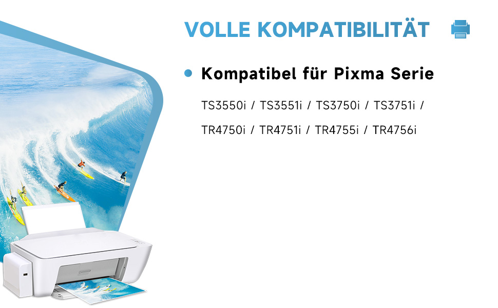 Картриджі Canon PG-575 XL (чорний) та CL-576 XL (кольоровий) сумісні, для принтерів Pixma TS3550i, TS3551i, TS3750i, TR4750i, TR4751
