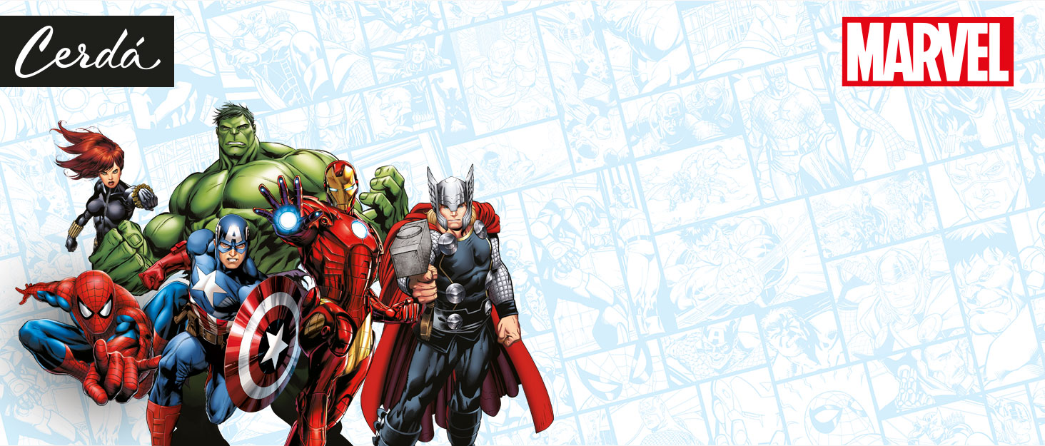 Нашийник для собак Cerdá Marvel, маленькі породи, офіційний ліцензований товар (M/L, 1 шт.)