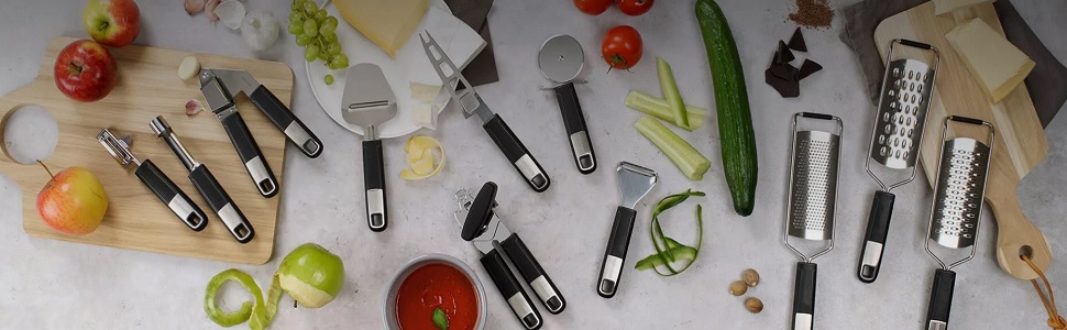 Тістоміс Fackelmann з м'якими ручками – молоток для м'яса з чорної сталі 28 см