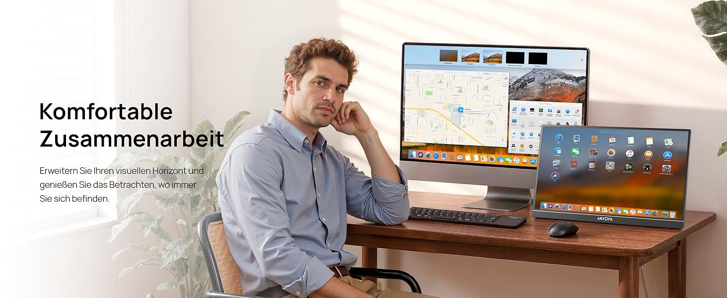 Портативний монітор ARZOPA 17.3