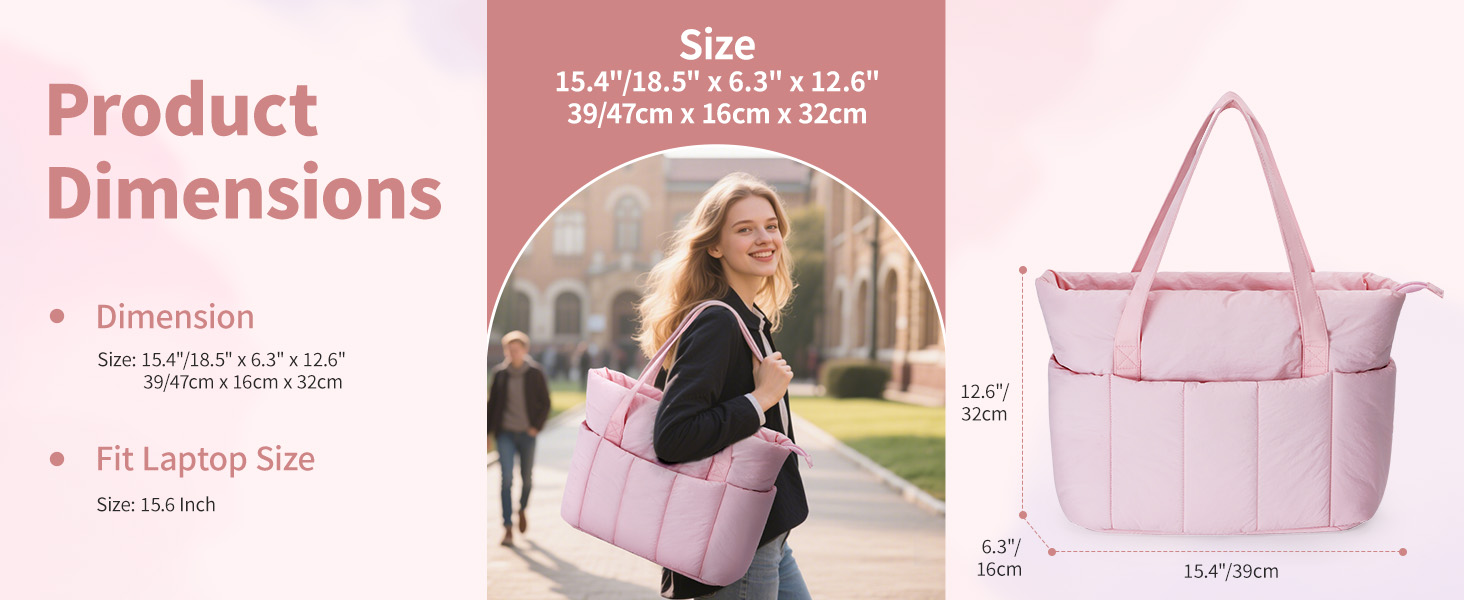 Сумка жіноча Narwey Shopper бежева, велика, легка - для роботи, навчання, як сумка для вчителя з багатьма кишенями