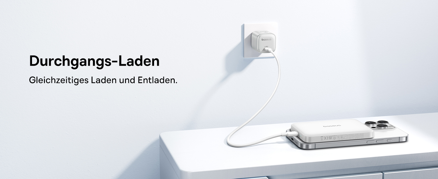 Power Bank Baseus EnerFill MagSafe 10000mAh з PD 22.5W та бездротовою зарядкою 15W для iPhone