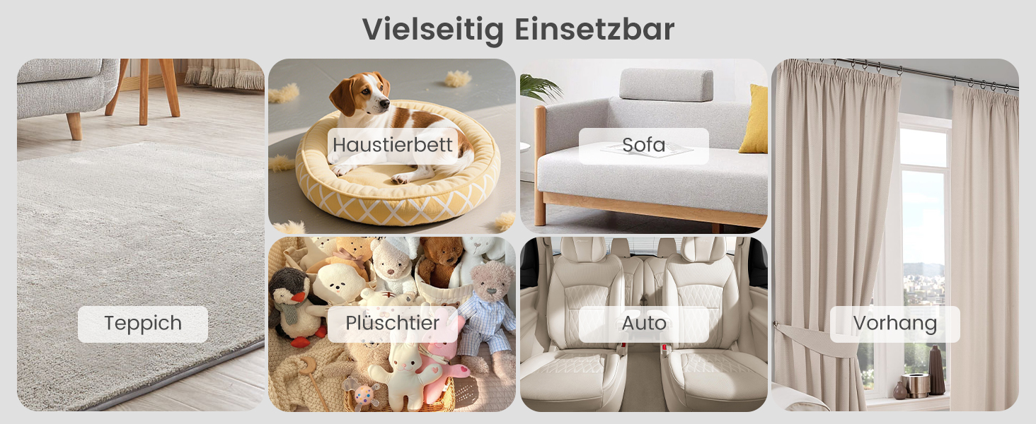 Накладний пилосос для м'яких меблів та килимів - 17kPa, 600W, з набором насадок