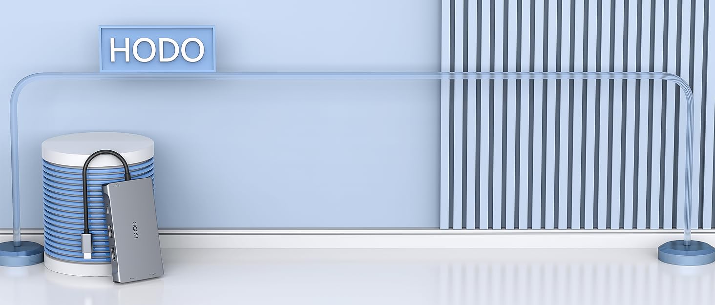 Док-станція USB-C з підтримкою двох моніторів, 14 в 1 для ноутбука: HDMI, VGA, Ethernet, PD, USB, SD/TF, Аудіо