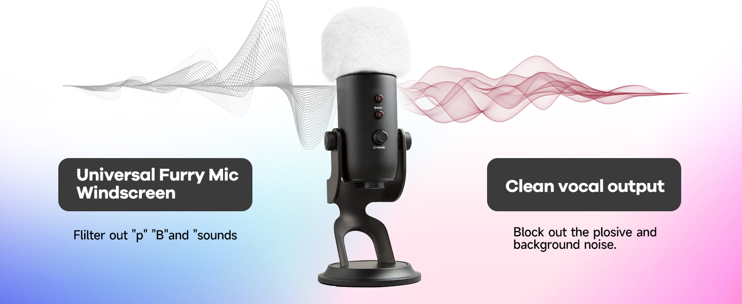 Кріплення для мікрофона Blue Yeti з поп-фільтром - Blue Yeti X, YOUSHARES, для студії, подкастів, стрімінгу
