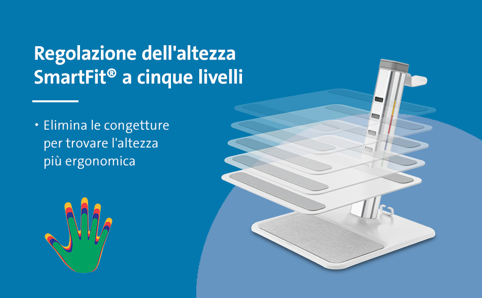 Підставка для ноутбука Kensington K50424WW: регульована висота та кут нахилу, вентиляційні отвори, антиковзаючі накладки (до 16 дюймів, з підставкою для навушників)
