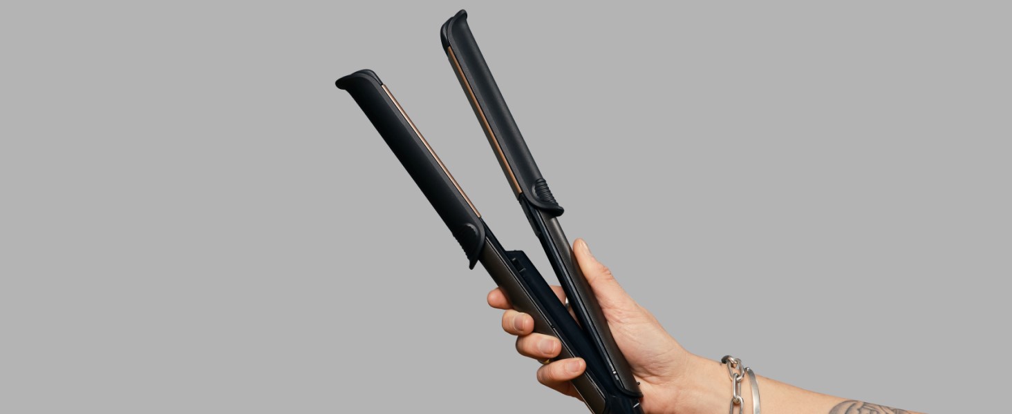Випрямляч та локонів Remington ONE S6078 [2-в-1 Мультистайлер] з цифровим дисплеєм 150-230°C, включаючи щітку, кліпси та рукавичку