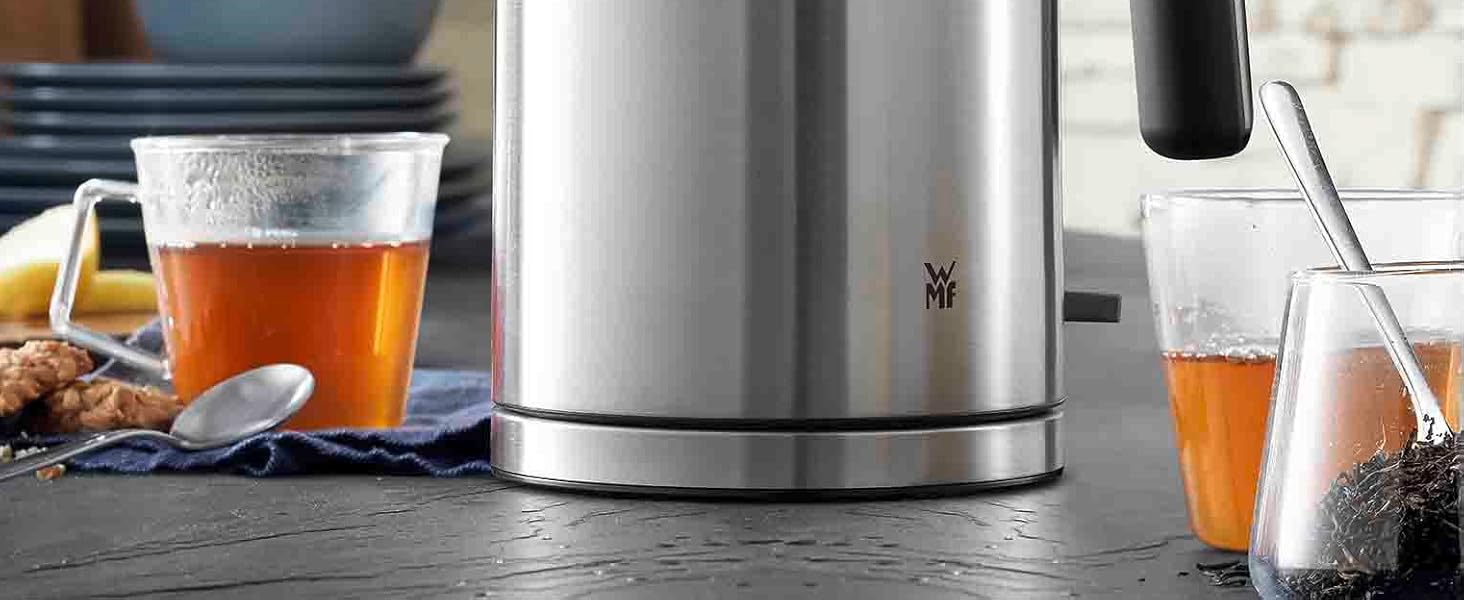 Електрочайник WMF Lono 1,6 л, нержавіюча сталь, 2400 Вт, з підсвіткою та фільтром від накипу