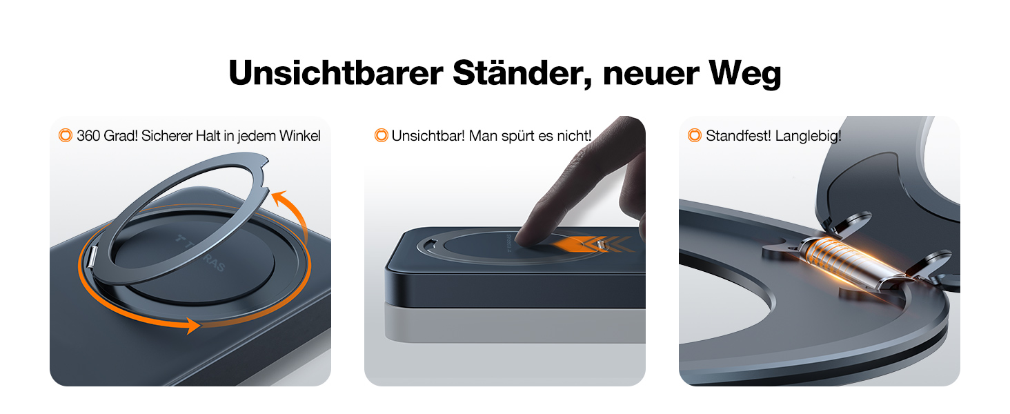 TORRAS MiniMag Qi2 Powerbank 10000mAh: магнітичний повербанк з підтримкою MagSafe, 30W USB-C, 15W бездротова зарядка для iPhone 12-17, AirPods, сірий титан