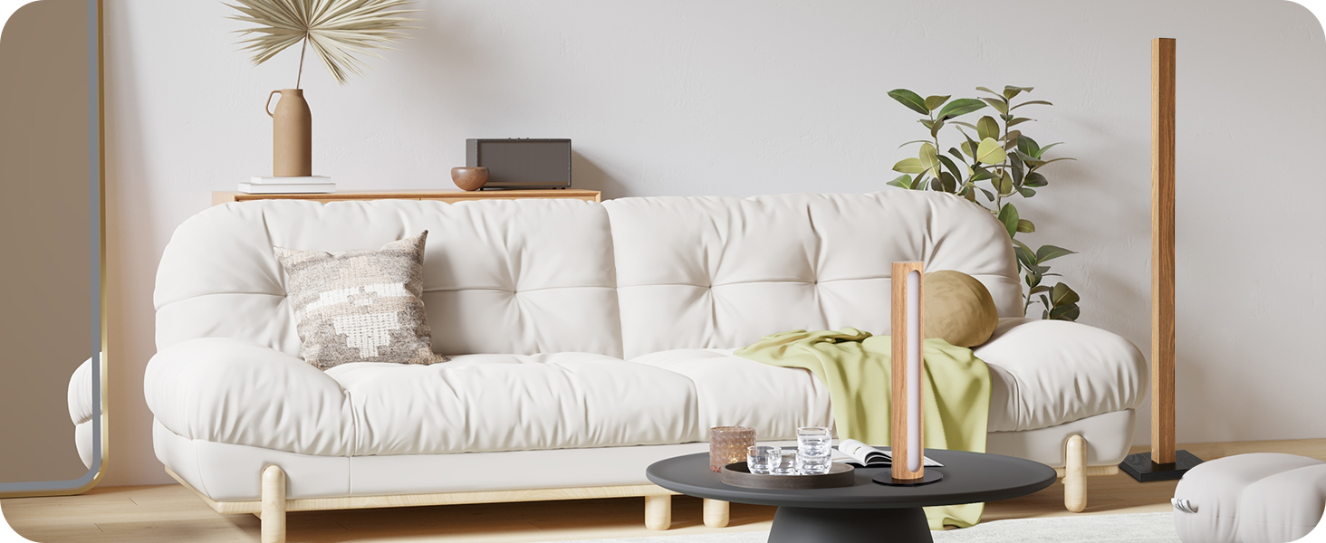 EDISHINE Настільна лампа, сучасний дизайн, індустріальний стиль, Е14 цоколь, вінтажна, для спальні/вітальні, бежево-чорна (льон + золото)