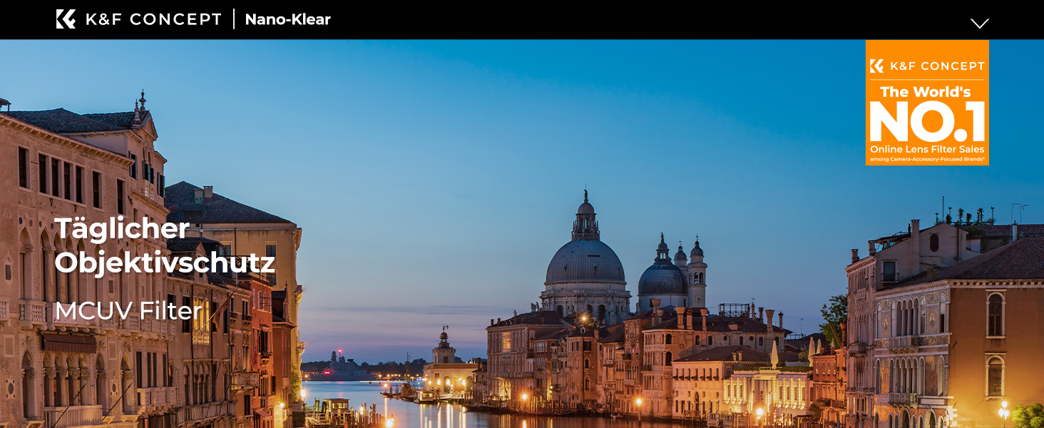 Фільтр UV K&F Concept K-Serie 72mm MCUV Pro Slim - захист від ультрафіолету