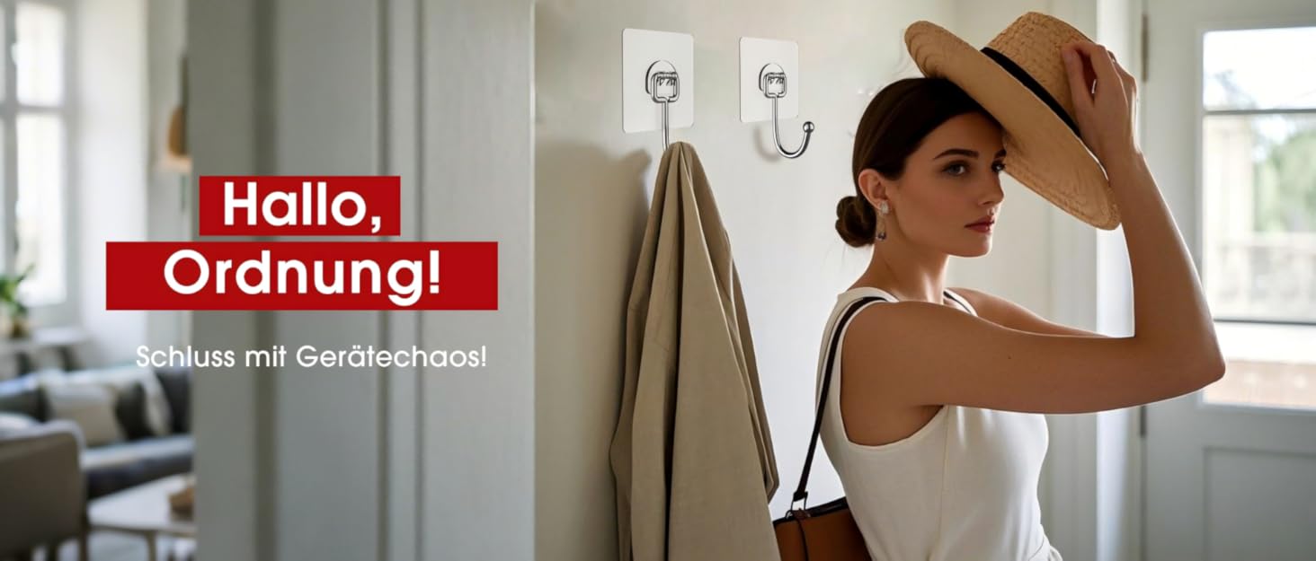 Набір вішалок для одягу Magic Hangers, 8 шт. з 6 отворами та 360° обертанням, міцні гачки для важкого одягу, органайзер для шафи, ідеально для студентів та дівчачих кімнат, чорного кольору