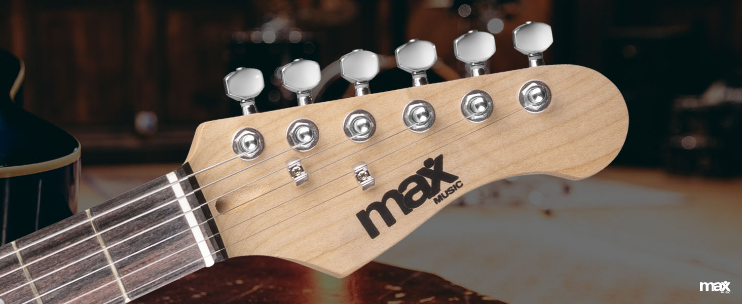 MAX GigKit: Повний комплект електрогітари - підсилювач 40 Вт, аксесуари, гітара Sunburst