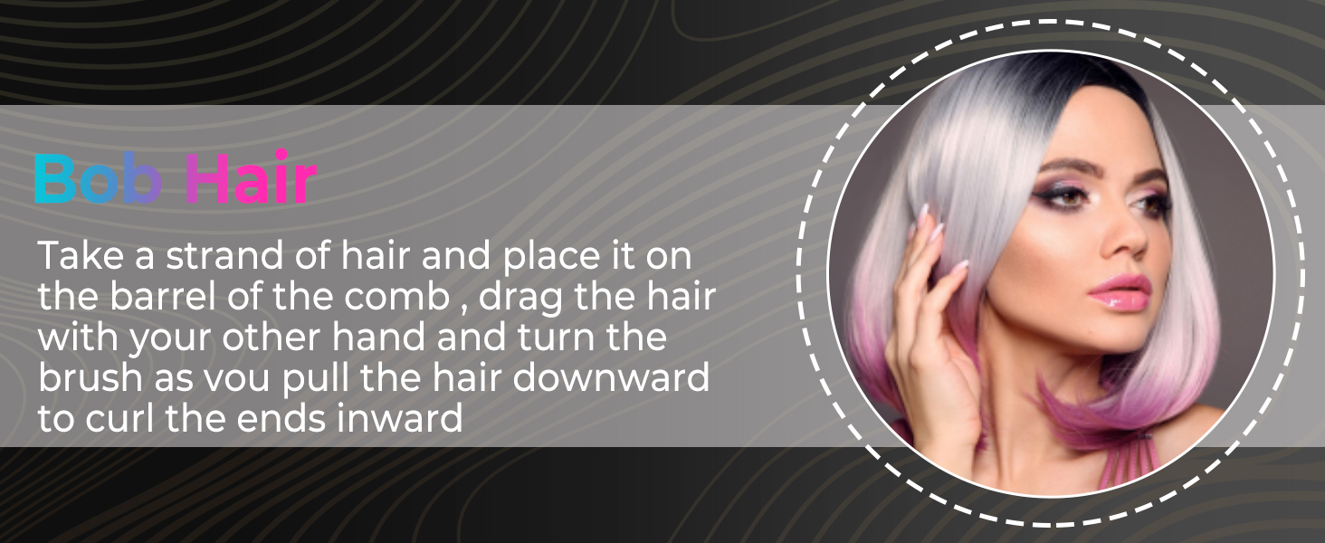 UKLISS Стайлер для волосся 6-в-1 Airbrush | Професійний набір Air Styler - 1000W | Фен-щітка, плойка, фен, для локонів, об'єму та випрямлення (Рожеве золото)