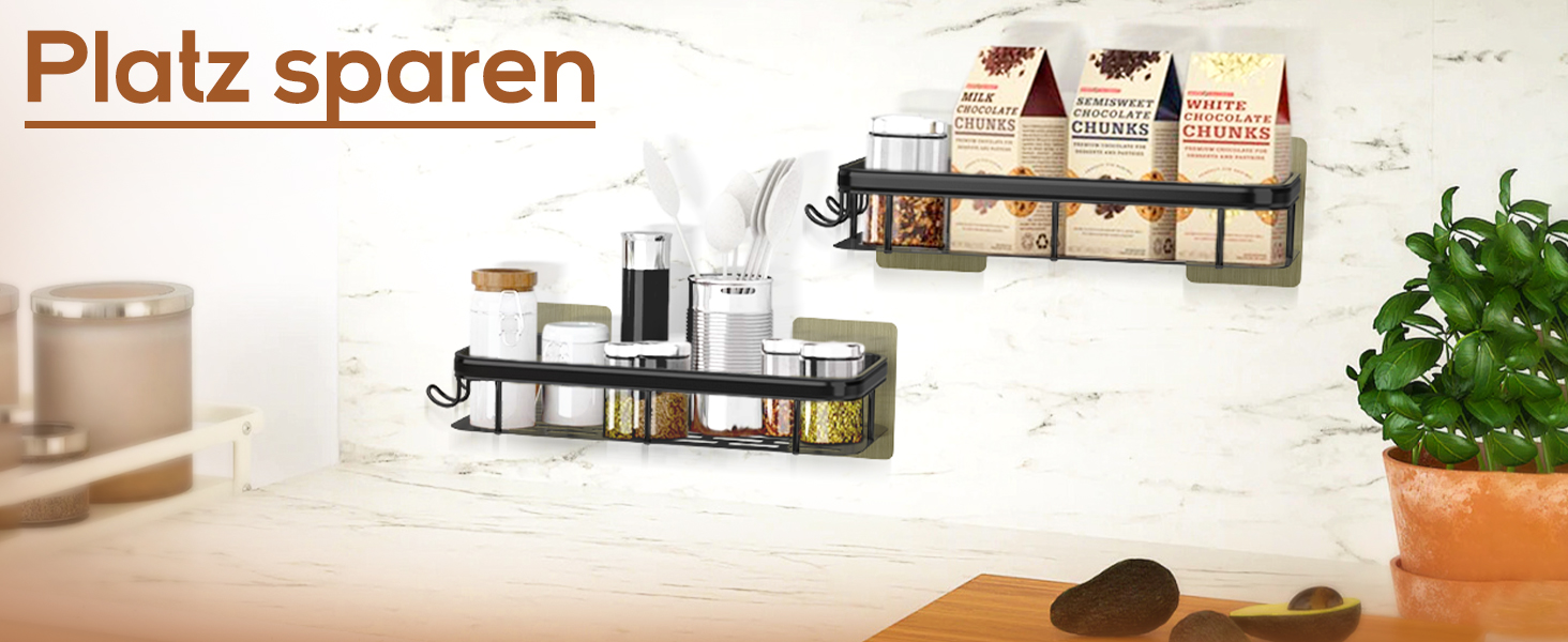 Поличка для душу Dealswin без свердління, 2 шт. - органайзер для ванної кімнати, полиця для зберігання та організації з великою місткістю, тримач для шампуню для душу та ванної кімнати (сірий)