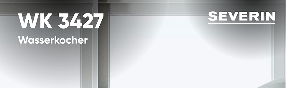 Електричний чайник Severin WK 3427, 1 л, червоний, з фільтром від накипу, нержавіюча сталь