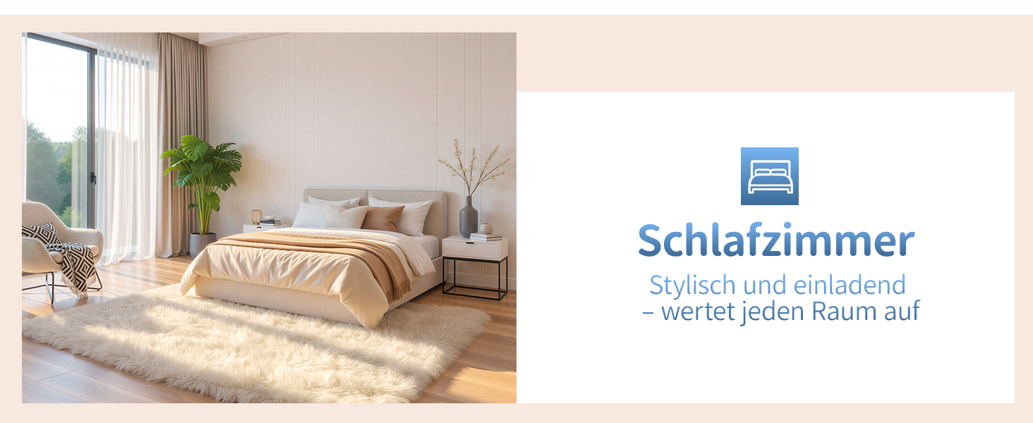 Килим круглий 100 см, миючий, антиковзний, з високим ворсом, для дитячої кімнати, м'який, пухнастий, кремовий колір